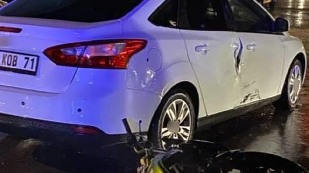 Bursa İnegöl’de otomobille motosiklet çarpıştı: 2 yaralı