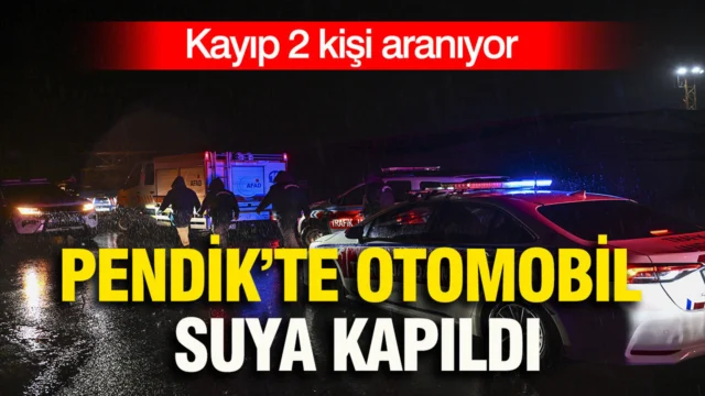 Pendik’te sele kapılan 2 kişi aranıyor
