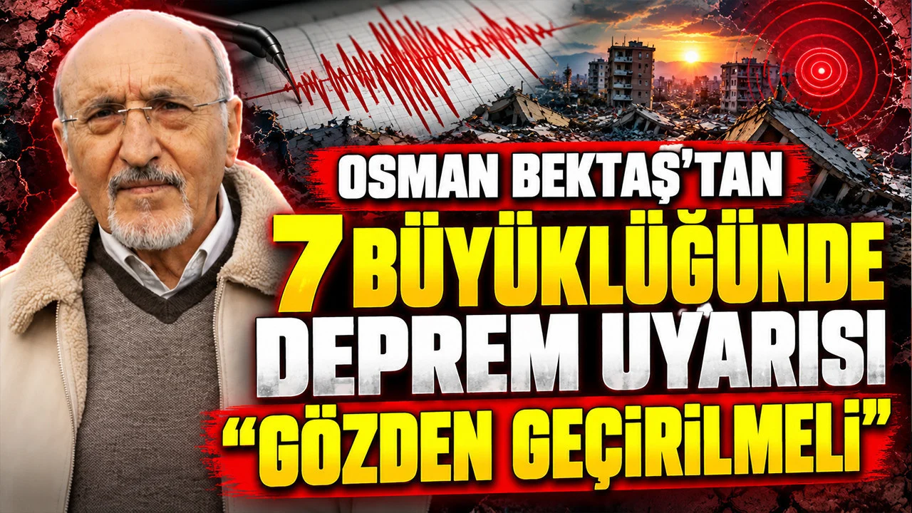 Osman Bektaş İstanbul depremi için 2025 yılını işaret etti: Gözden geçirilmeli