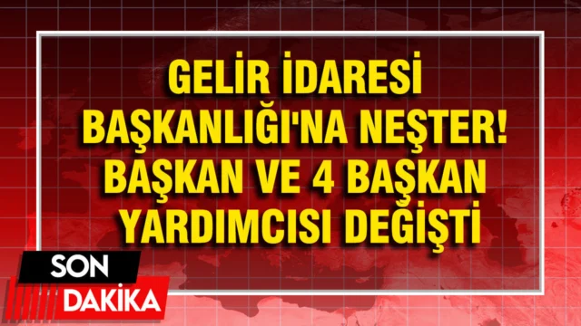 Başkan ve 4 başkan yardımcısı değişti