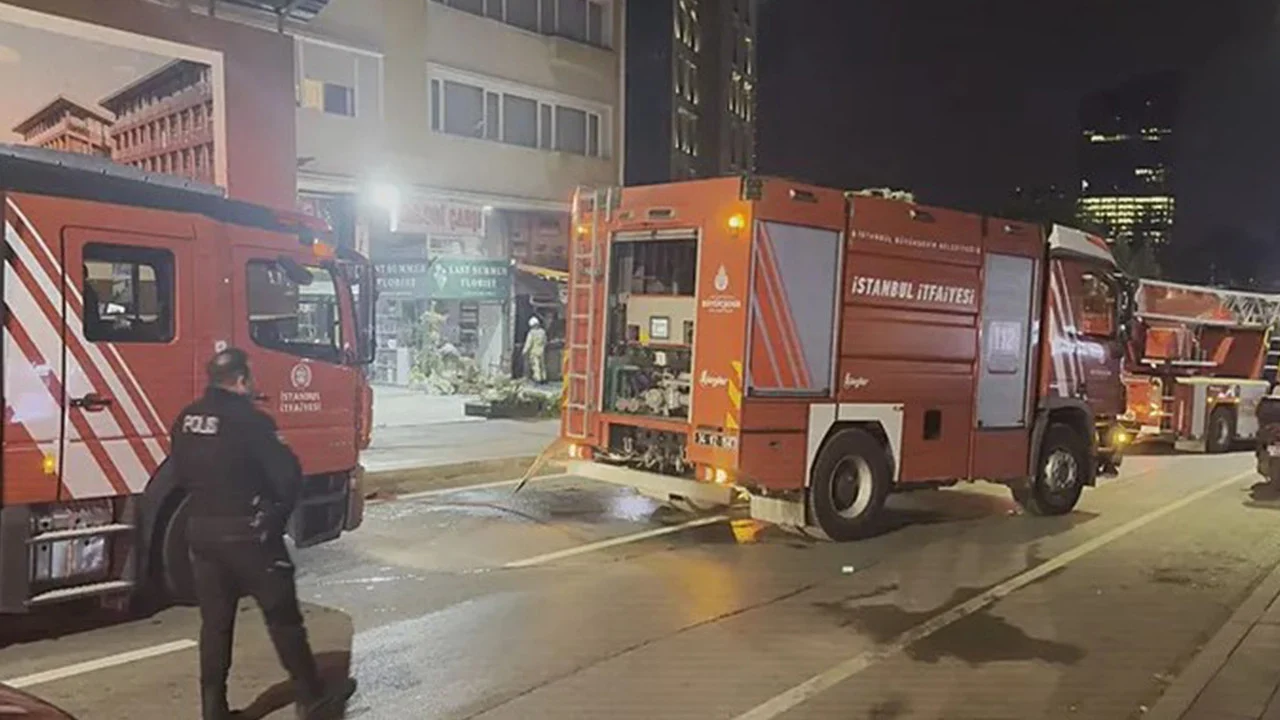 Etiler’de restoran alev alev yandı