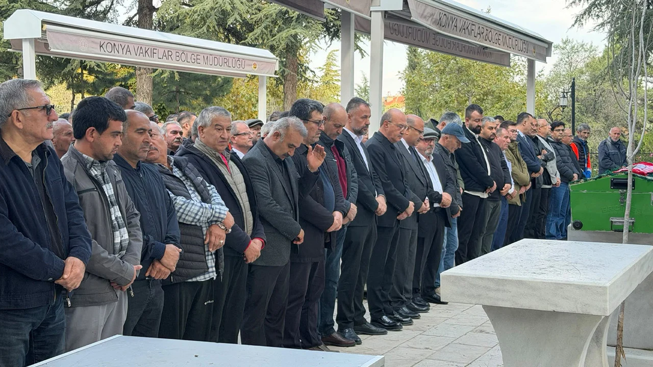 Konya’da silahlı saldırıda hayatını kaybeden İbrahim Aktaş son yolculuğuna uğurlandı