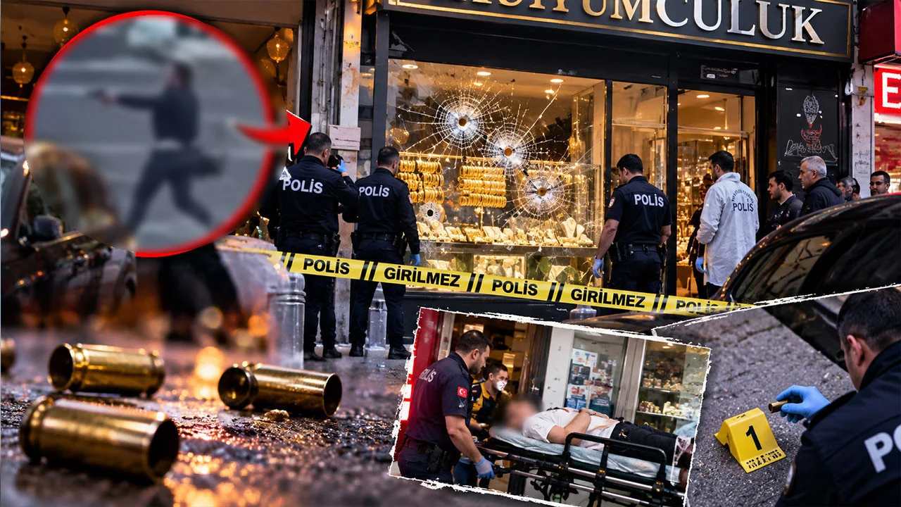 Esenyurt’ta kuyumcuya silahlı saldırı düzenlendi