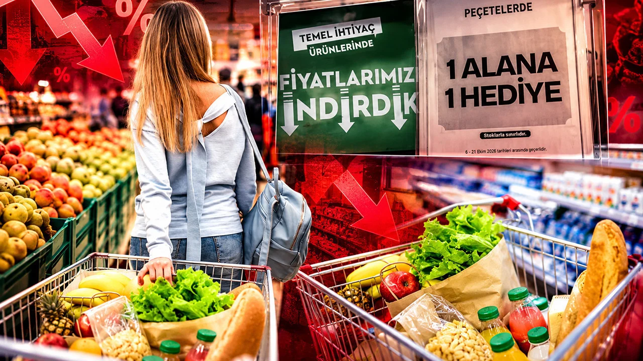 Zincir marketlerin “1 alana 1 bedava” kampanyasında fiyat farkı çıktı