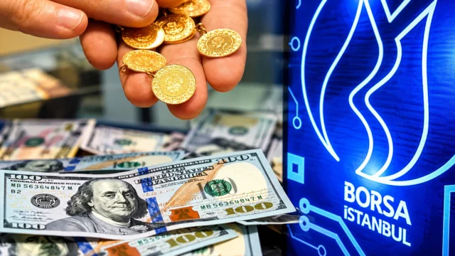 Altın, borsa düştü, dolar yükseldi