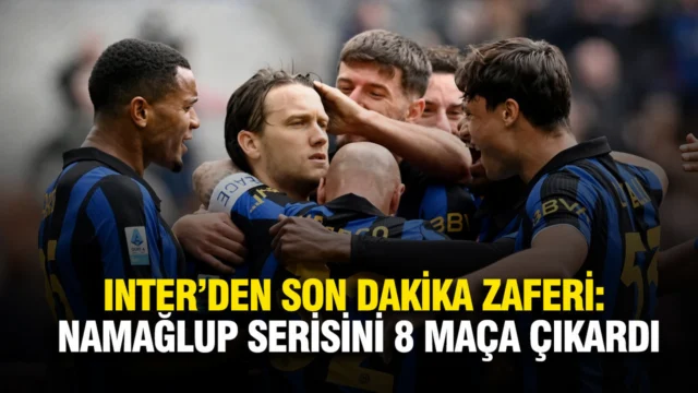 Namağlup serisini 8 maça çıkardı