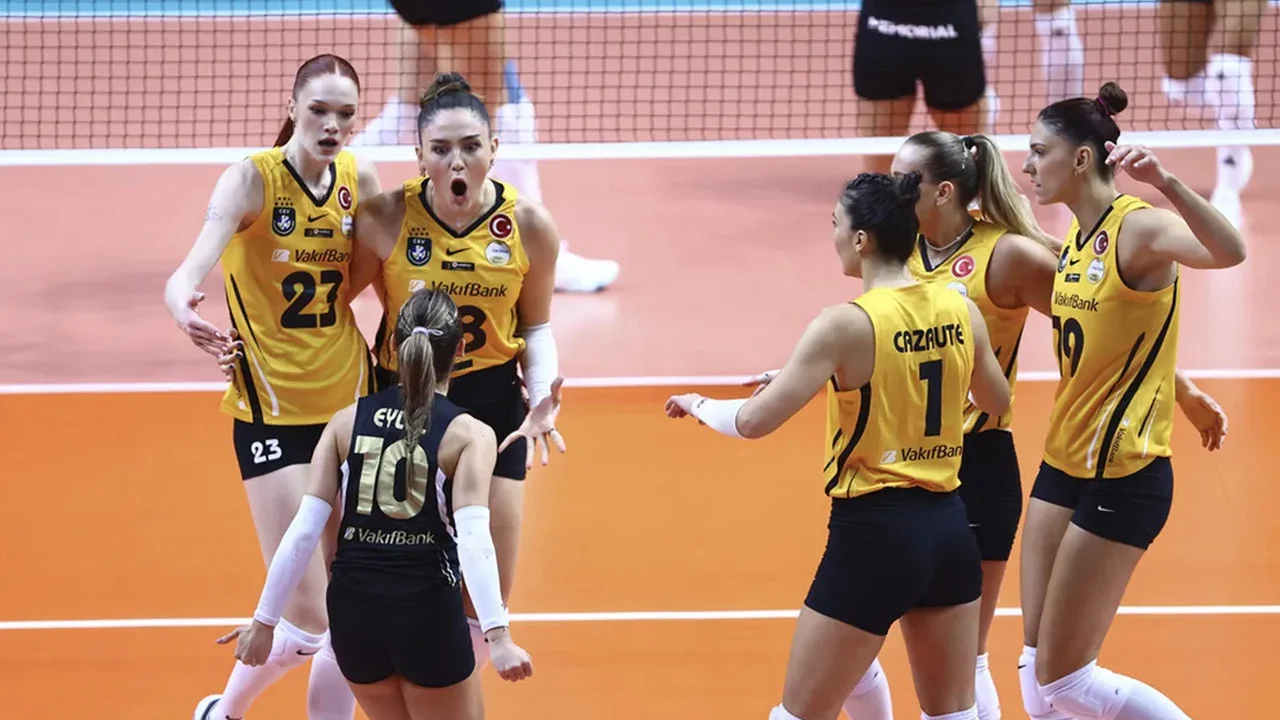 VakıfBank, Galatasaray Daikin’i 3-0 mağlup etti: Ligde 5’te 5 yaptı