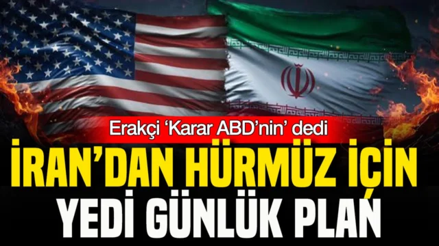 İran’dan Hürmüz için 7 günlük plan: Erakçi ‘Karar ABD’nin’ dedi